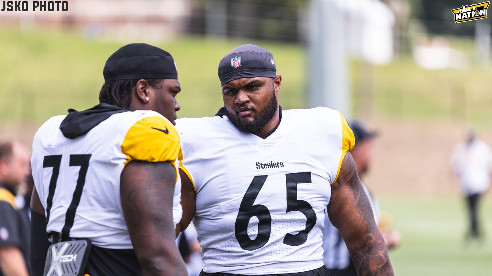 Steelers Rookie Tackle Broderick Jones In Line To Make 1st Career Start ...